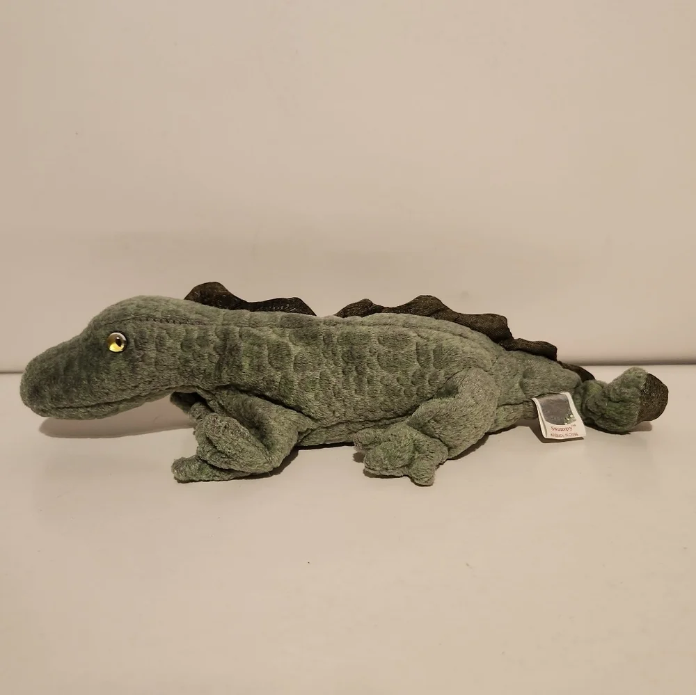 10” Ty Beanie Babies Swampy the Alligator Plush Stuffed Animal